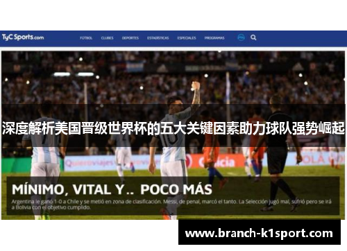 深度解析美国晋级世界杯的五大关键因素助力球队强势崛起 深度解析美国晋级世界杯的五大关键因素助力球队强势崛起